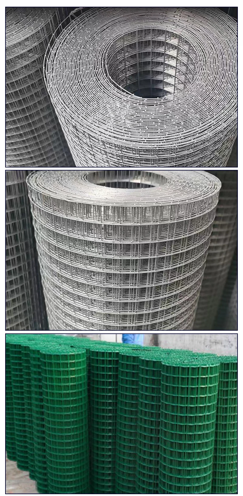 Pvc Coated Galvanized Welded Fencing Net Iron Wire Mesh Rolls X Wire Buy Welded Wire