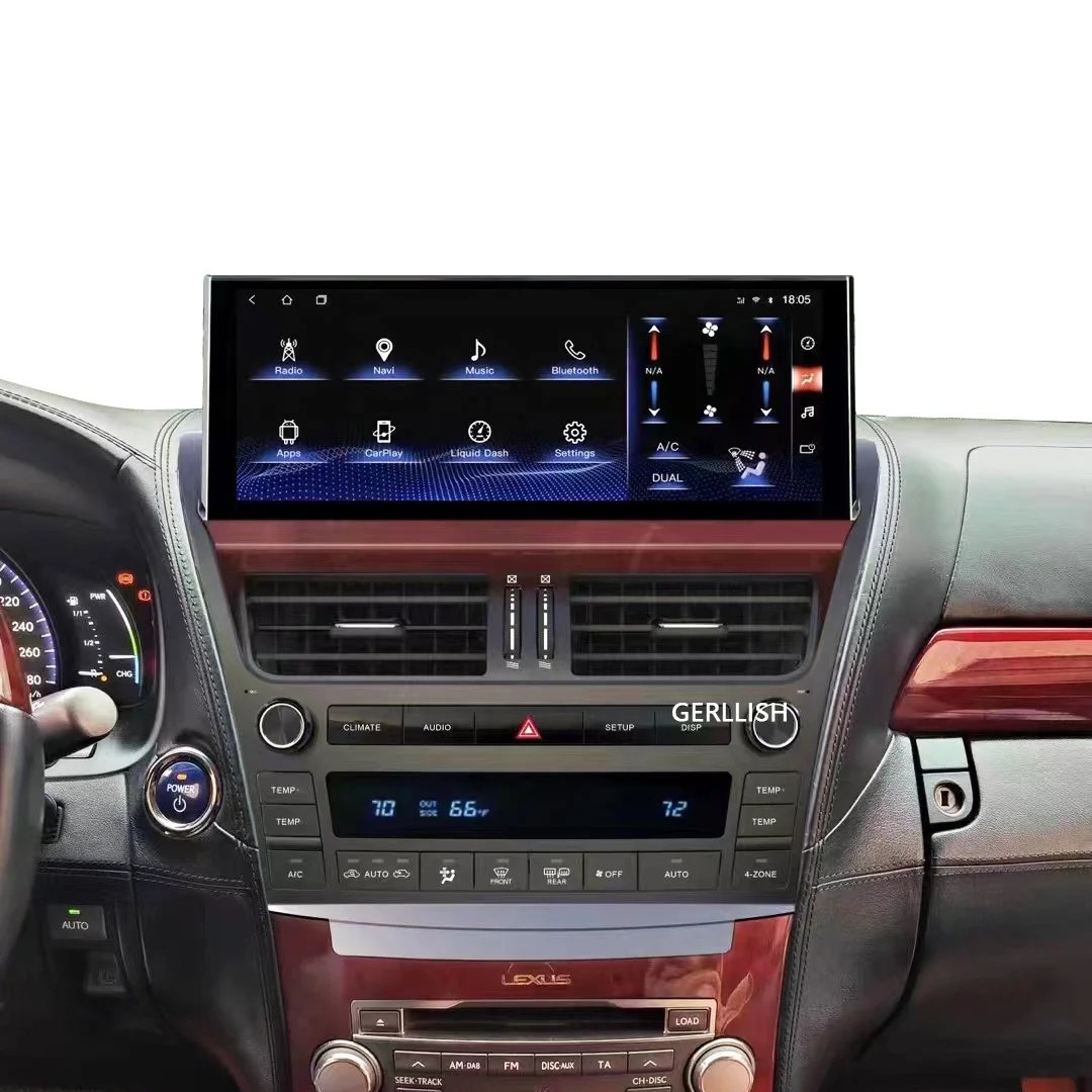 12.3インチCarPlay対応レクサスLS460/LS600用カーラジオ GPSナビゲーション