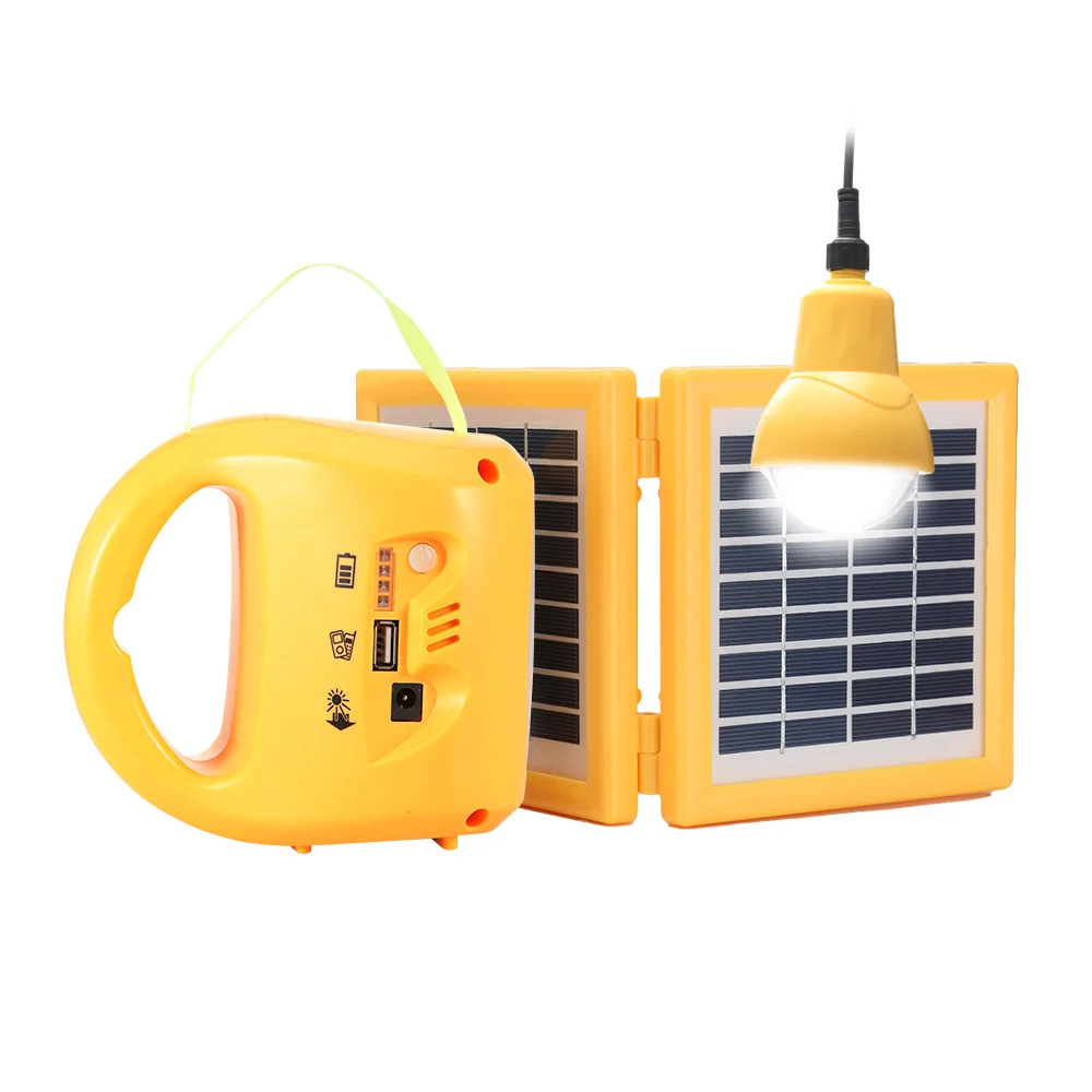 Hot Sale Portable Solar Camping Lantern with Phone Charger 4500mAh