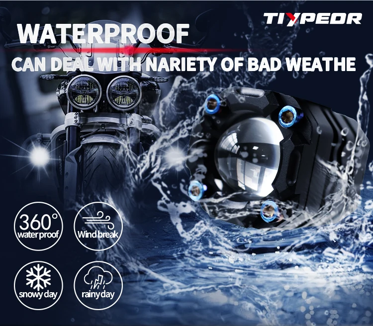 lo beam cnc aluminum car atv auxiliary headlight motorcycle light system fog light-4