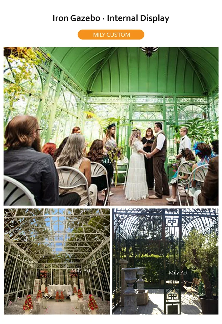 Wrought Iron Gazebo 