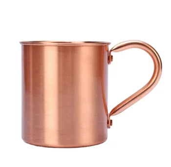 100% Pure Copper Cup Handmade Moscow Copper Mule Mug 420ML