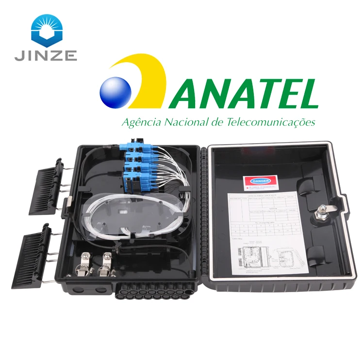 
LOW PRICE ANATEL 16 core CTO NAP box IP68 ftth terminal box fiber optic distribution box with PLC splitter for ftth 