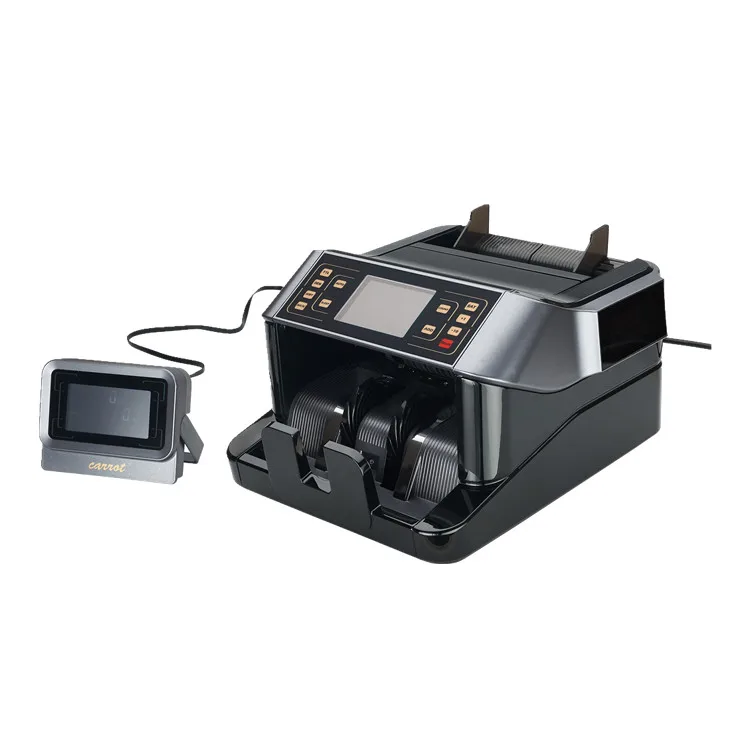 Счетчик денег смешанного номинала со счетчиком для продажи