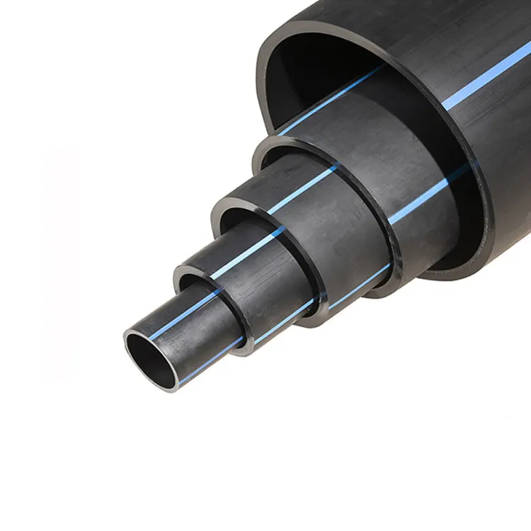 Высокое качество ISO PE100 материал длинный фланец фитинги PN16 давление воды газа применение прямые продажи с завода HDPE трубы