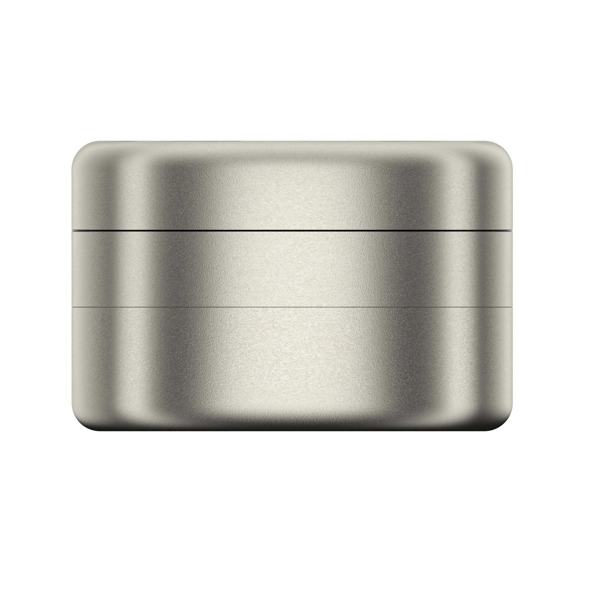 New Design Simple Hand Crank Custom Made 3 Part Private Label Novelty Titanium Manual Herb Grinder
