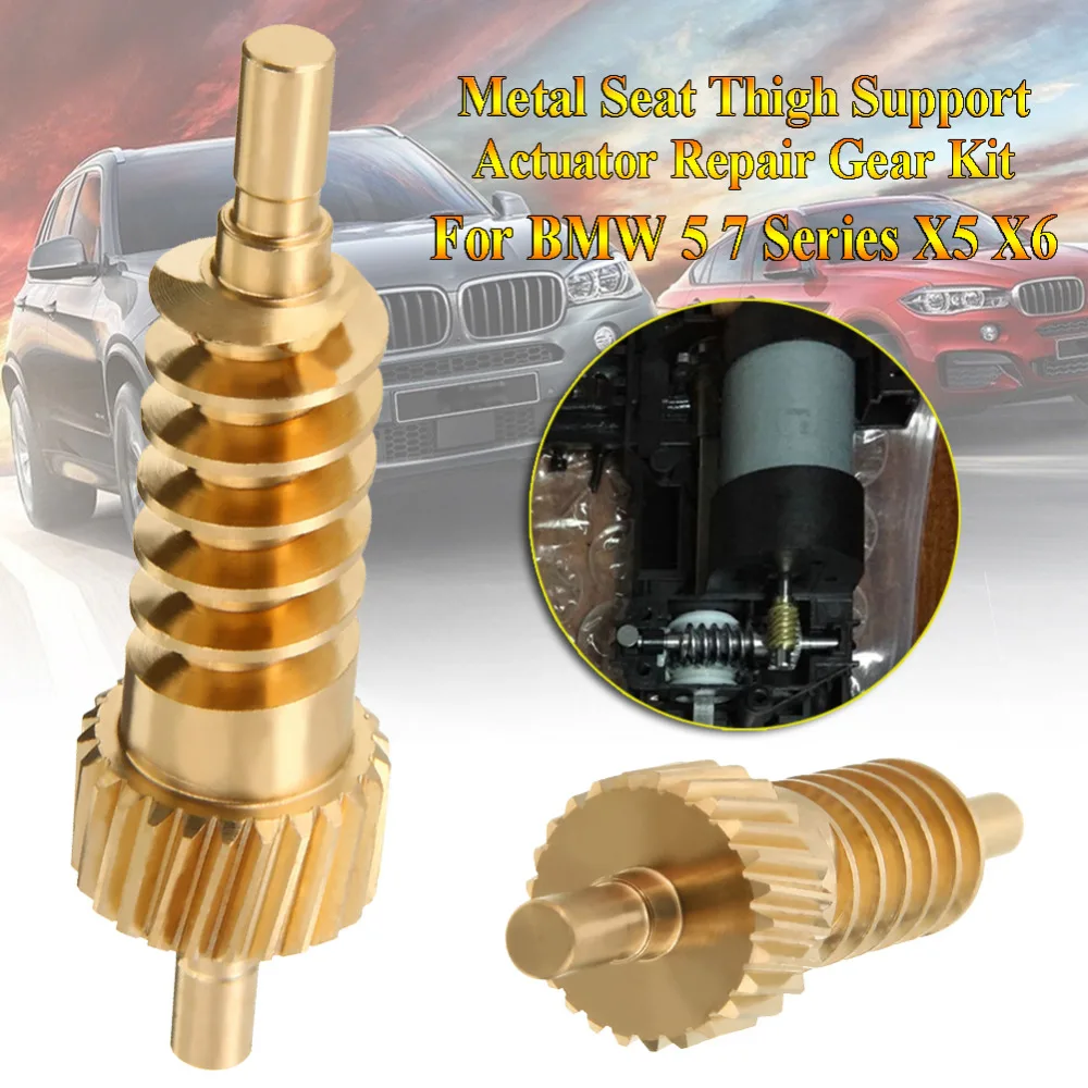 BMW Seat Thigh Support Actuator Gear Repair Kit – Metal Gear For 5 Series, 7 Series, OEM 52107068045