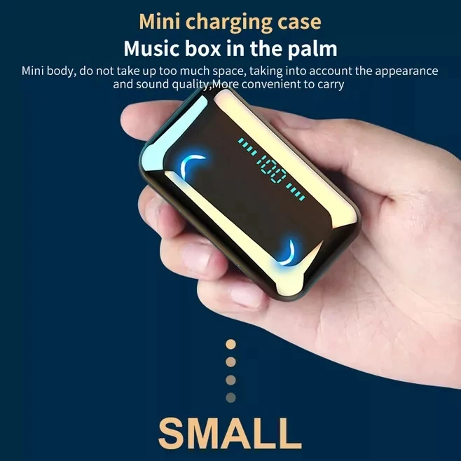 Водонепроницаемая беспроводная гарнитура True bt, шумоподавляющие Игровые наушники f9, Tws наушники для мобильных телефонов, наушники