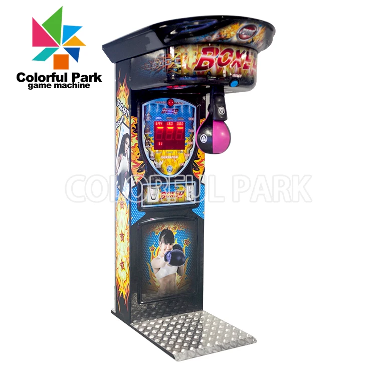 Indoor Coin Operated Boxing Punch Machine Punching Games Machines Buy