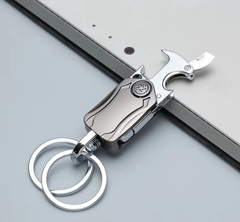 Alloy Car Multi-function Metal Key Chains Ring Alloy Gyro Key Chain ...