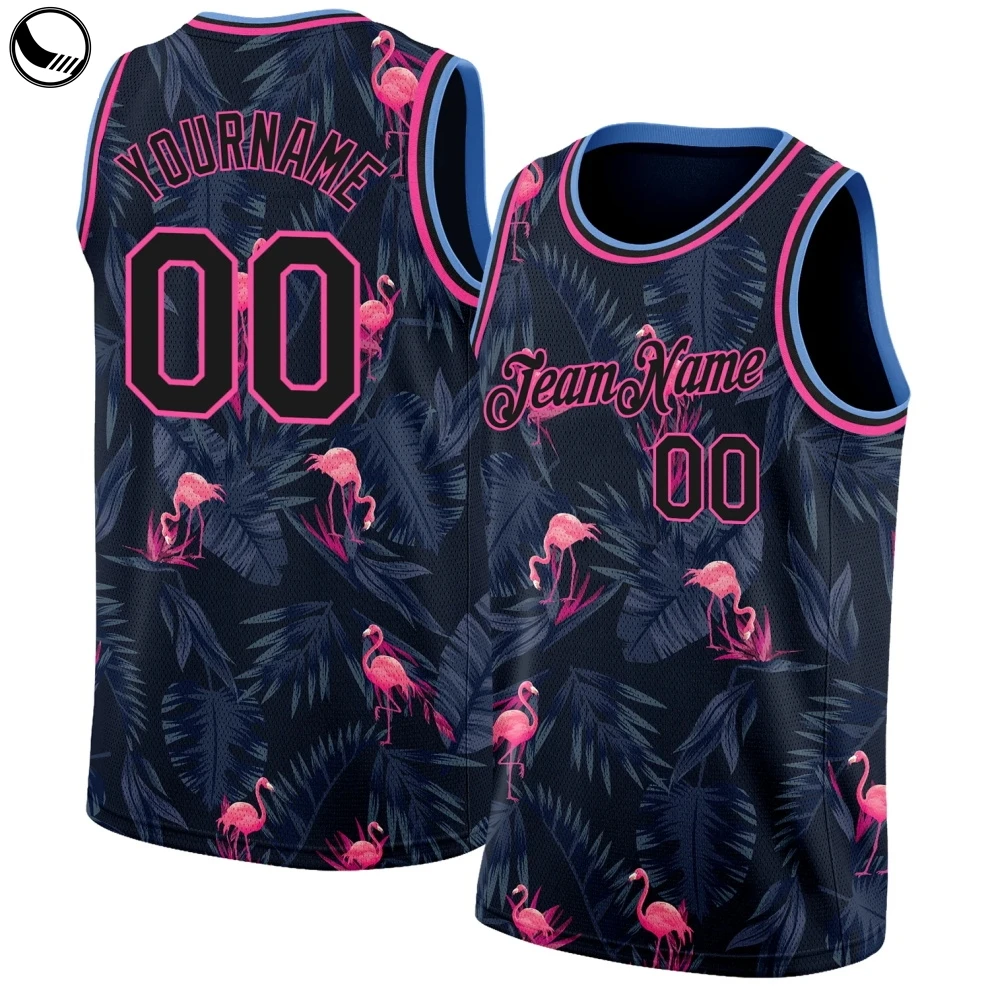 BETHERIVAL Mesh Polyester Embroidered Basketball Jerseys Youth Basketball Reversible Uniforms