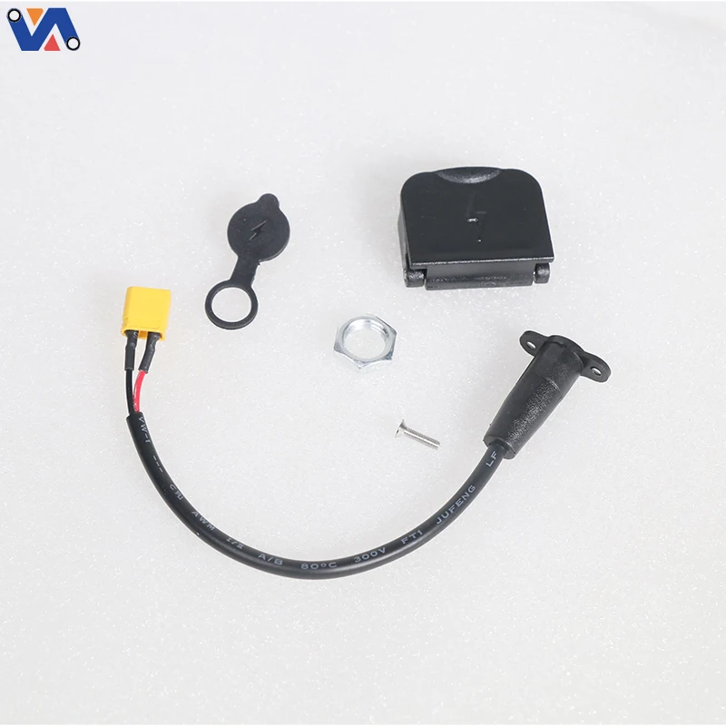 Nuova immagine: porta di ricarica – versione 2024 per parti e accessori dello scooter elettrico KuKirin G2 Pro