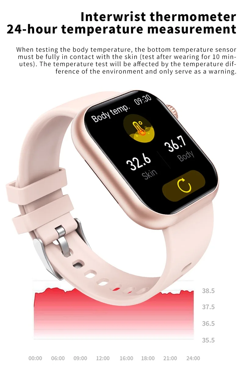 Orologio intelligente F57 Reloj Smart Watch nuovo da uomo e da donna, sportivo e fitness, con chiamata BT, multifunzione.