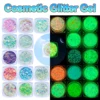 Set11-12 mix colors/Noctilucent Glitter