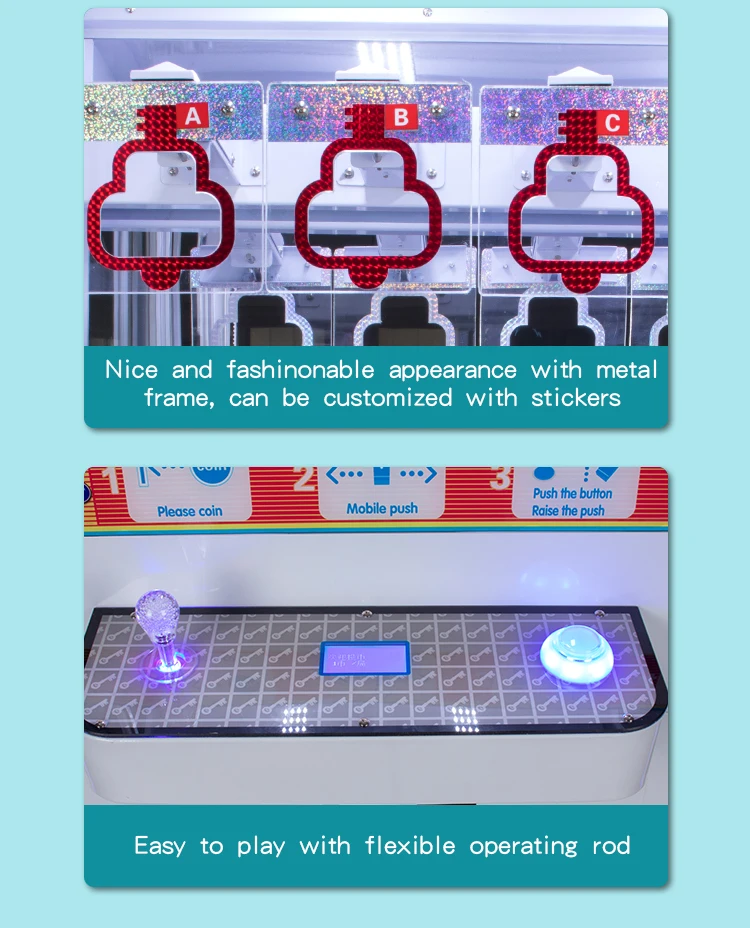 Key Master Arcade Game Crane Vendor Mini Plush Toy Shoe Phone Perfume