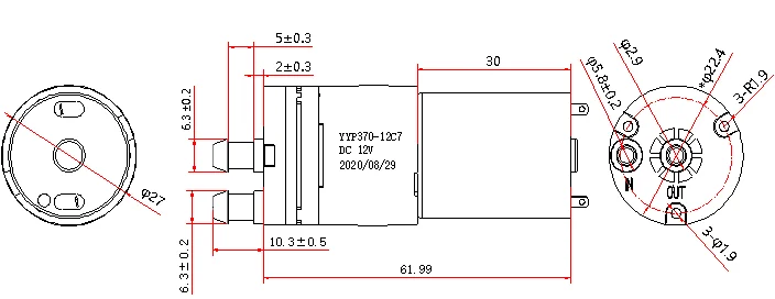 3V 9V 12V Automatic Mini Small Water Pump