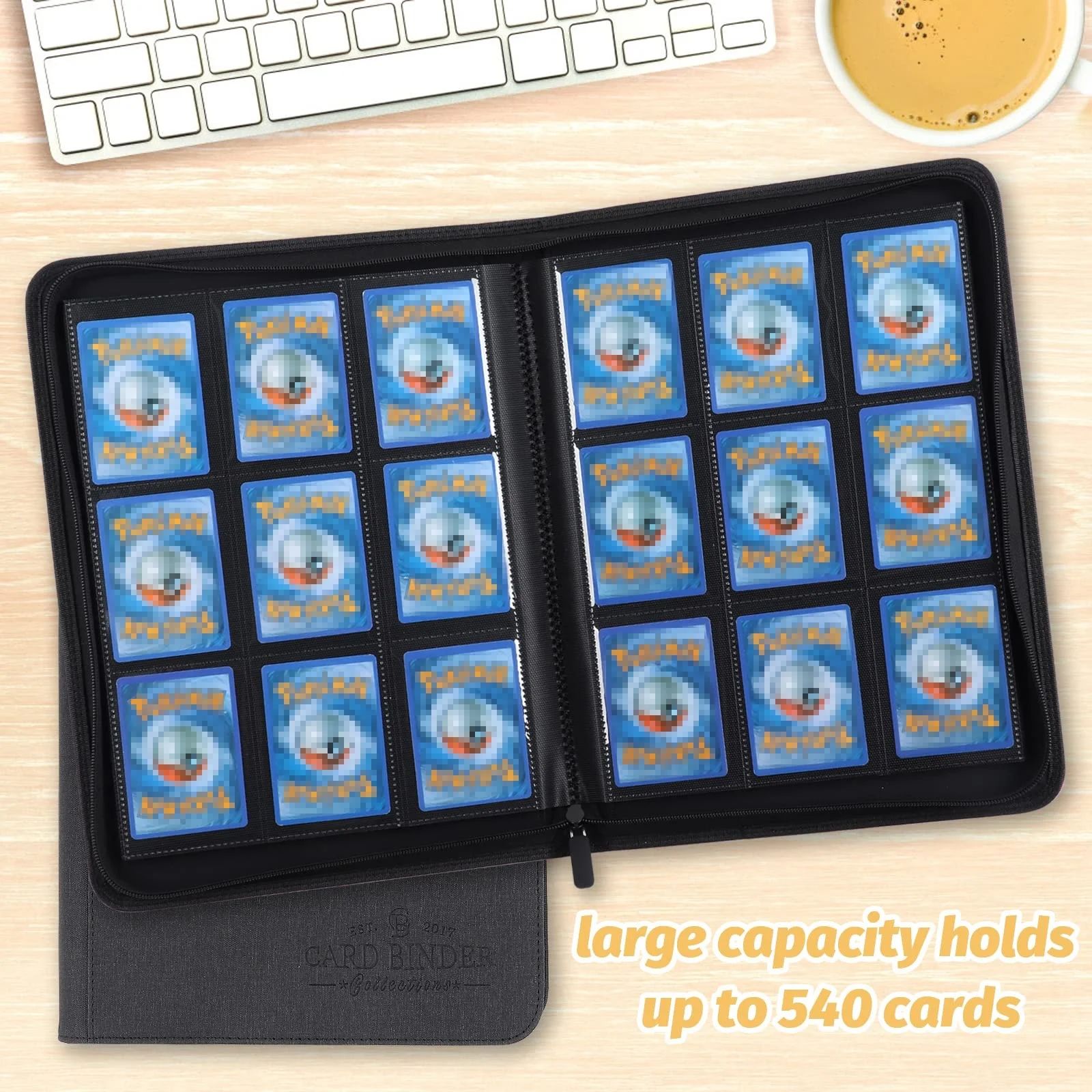 card binder collections est 2017 Amazon.com: Foalgo Trading Card Binder, Card Collection Binder Album Folder  with 720 Side Loading Pockets, 12 Pocket Trading Card Album Folder for  TGC,MTG, Baseball Cards, Yugioh : Toys & Games
