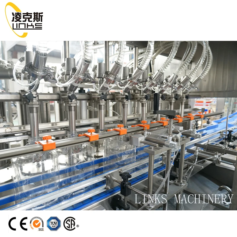Automatic Edible Oil Filling Machine Large Bottle Filler Packaging Equipment