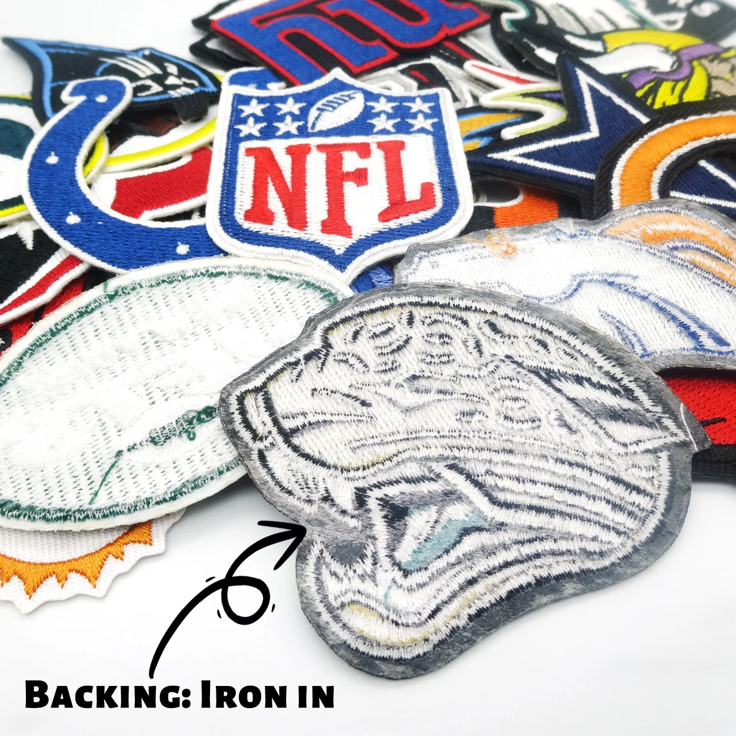 Wholesale nfl patches For Custom Made Clothes 