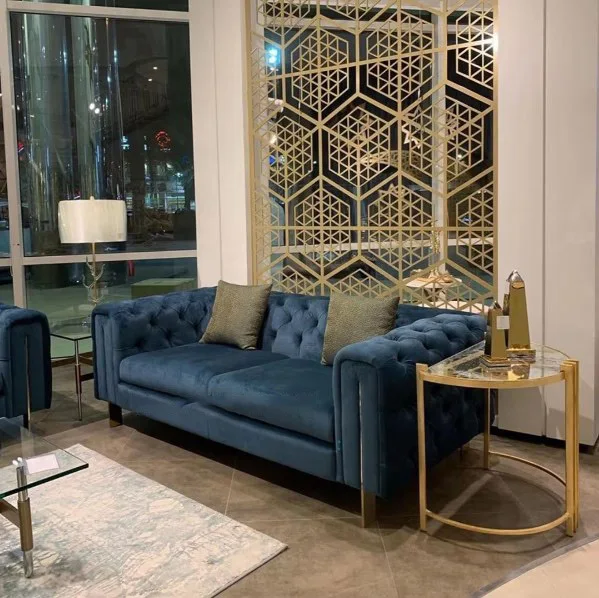 ホテル/ヴィラ/リビングルーム家具チェスターフィールド321