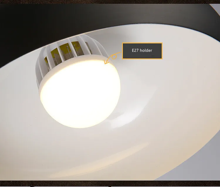 Metal art deco chandelier industrial bar black pendant lighting for dining room lamp modern vintage light kitchen