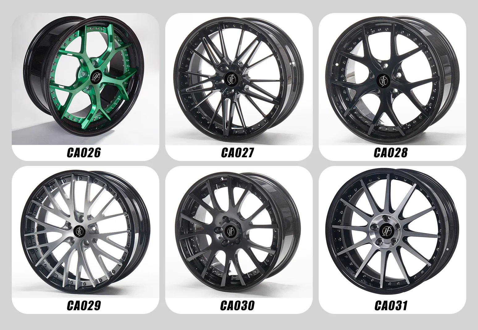 Yufei Custom Wheels Carbon Fiber Wheel Rim Wheels
