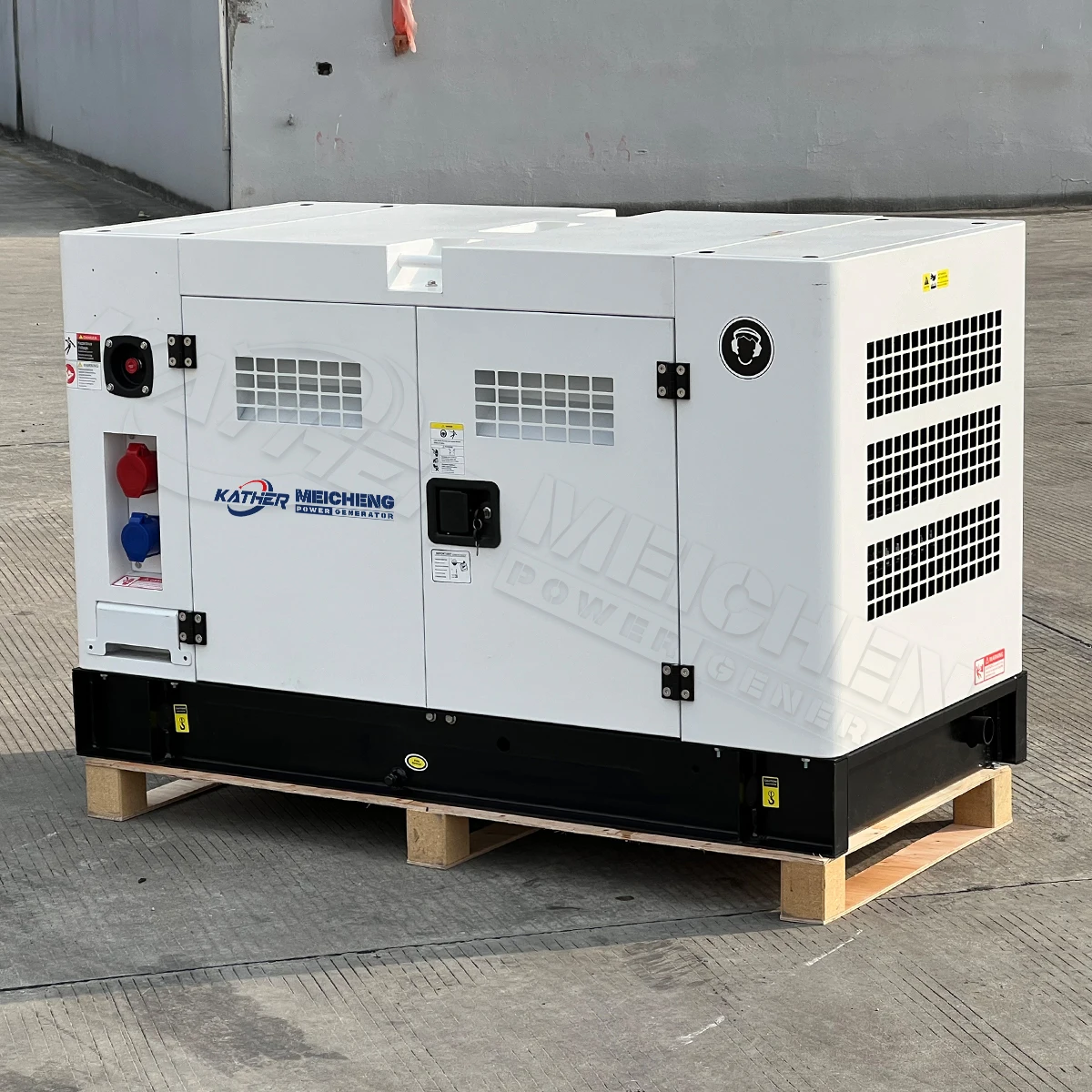 Internationale Dieselmotoren-Generator-Set mit 20 kVA bis 1000 kVA Leistung, 60 Hz Frequenz, 230 V & 480 V Nennspannung
