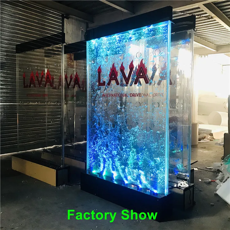 装飾的なLEDウォーターバブル機能デザインホーム仕切り壁| Alibaba.com