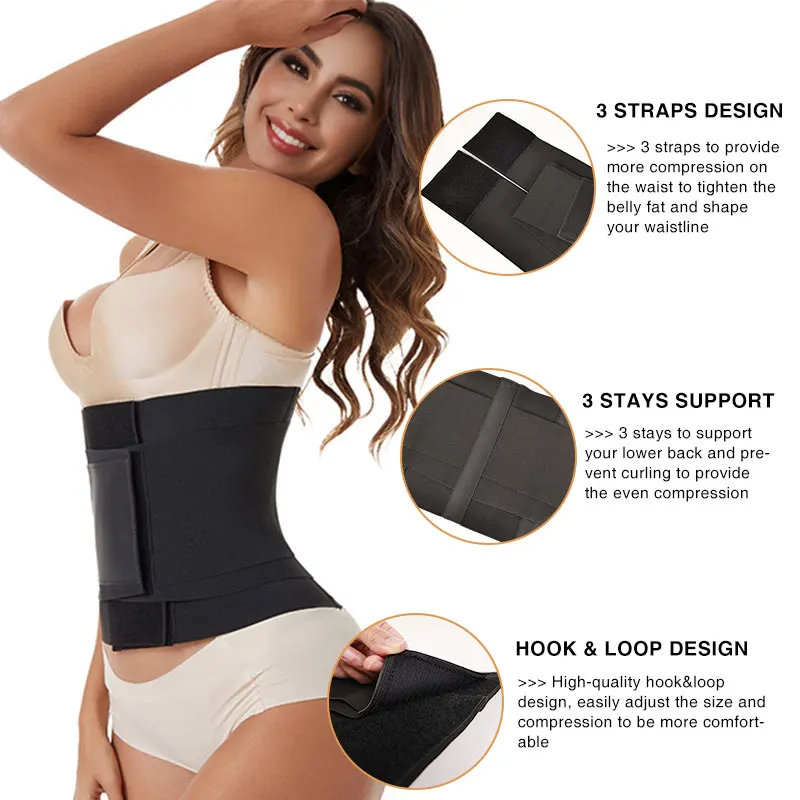 Waist Trainer For Women 3 Meter Waist Trainer Wrap, Elastic  display picture 1