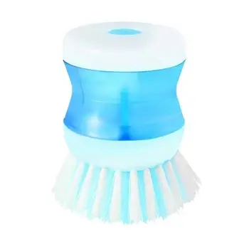 Kitchen Cleaning Tool Dish Brush with Soap Kitchen Gadgets Innovative Cleaning Tool