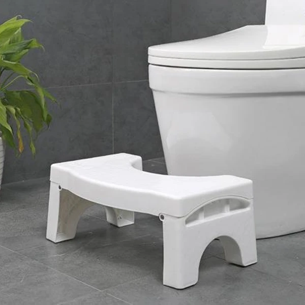per bagno pieghevole WC e WC Sgabello pieghevole per WC in plastica antiscivolo 
