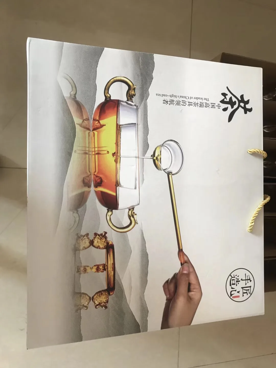 Yoyo High Quality Nonelectric Customized Borosilicate Glass Tea Pot