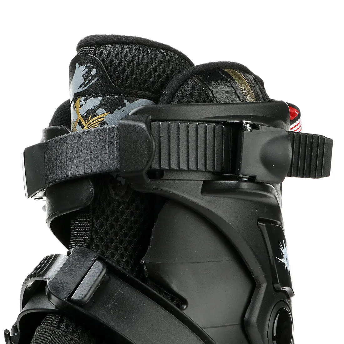 PU Leather inline skate shoes skating 4 wheel roller skates