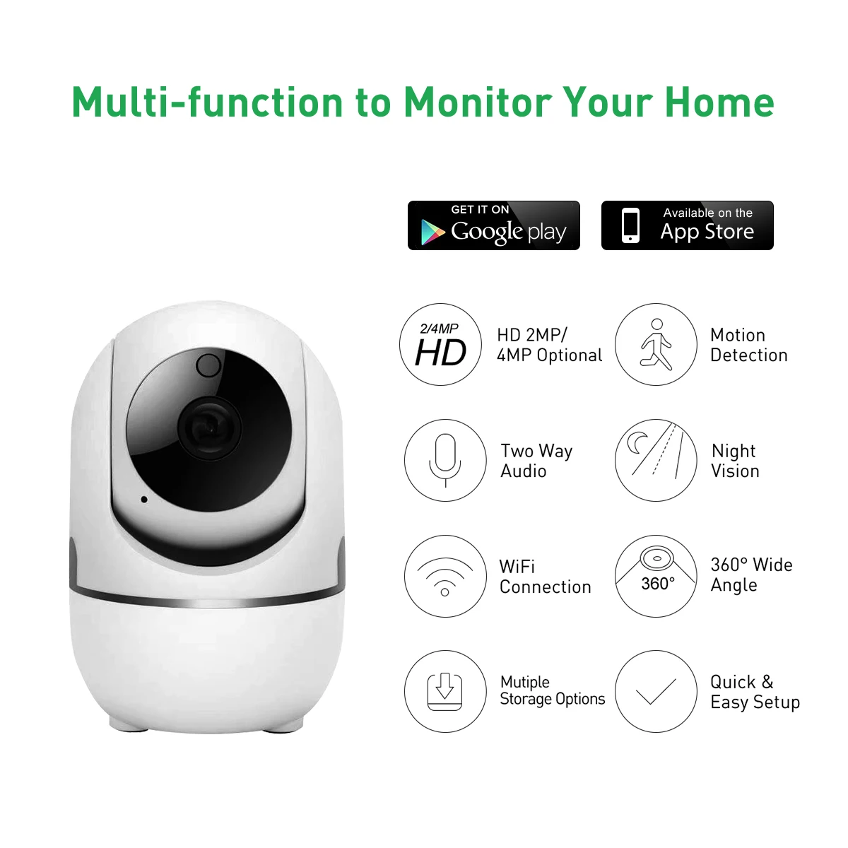 4mp indoor ptz wifi security camera hd cctv with night vision alarm storage motion detection tf card cloud-62