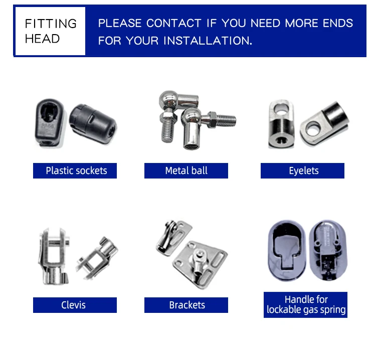 Gas Spring Fittings Hardware Steel Industrial Yql,Hy000 Nonstandard Cn