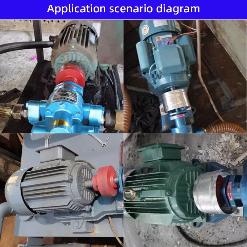 110V Stainless Steel Kcb 55 83.3 Electric Palm Hot Cooking Oil Transfer Pump Oil Gear Pump Kcb 200 1.1kw 380V