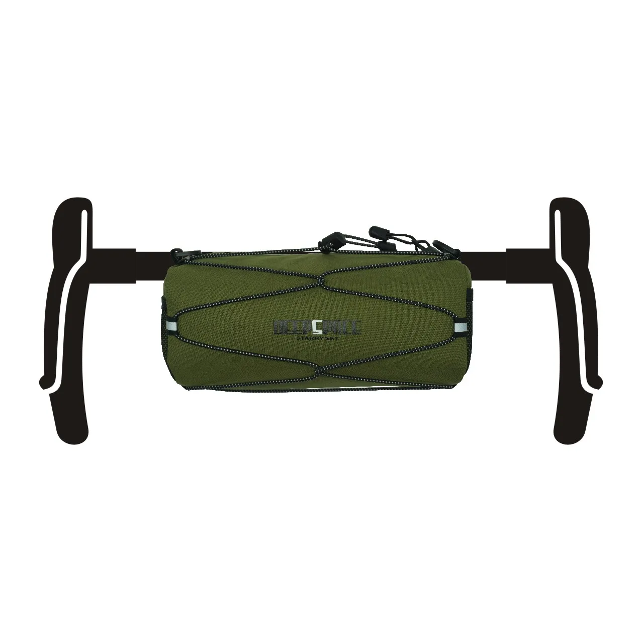 DEEPSPACE Bikepacking Handlebar Bag Durable Water Repellent