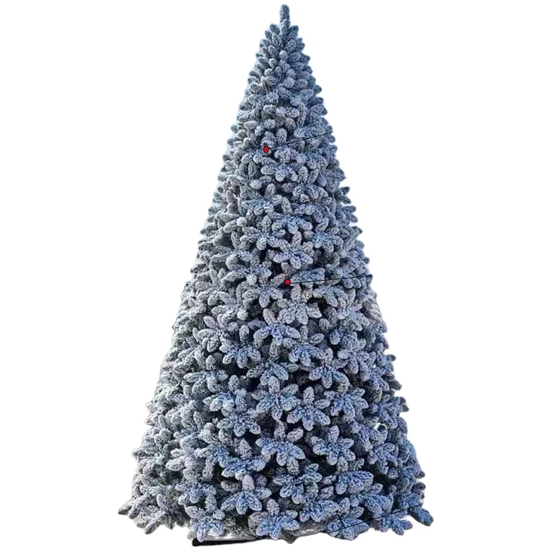 Moderner DIY PVC-Kunststoff künstlicher großer Weihnachtsbaum, hochwertig, Fabrikverkauf, individuell anpassbar