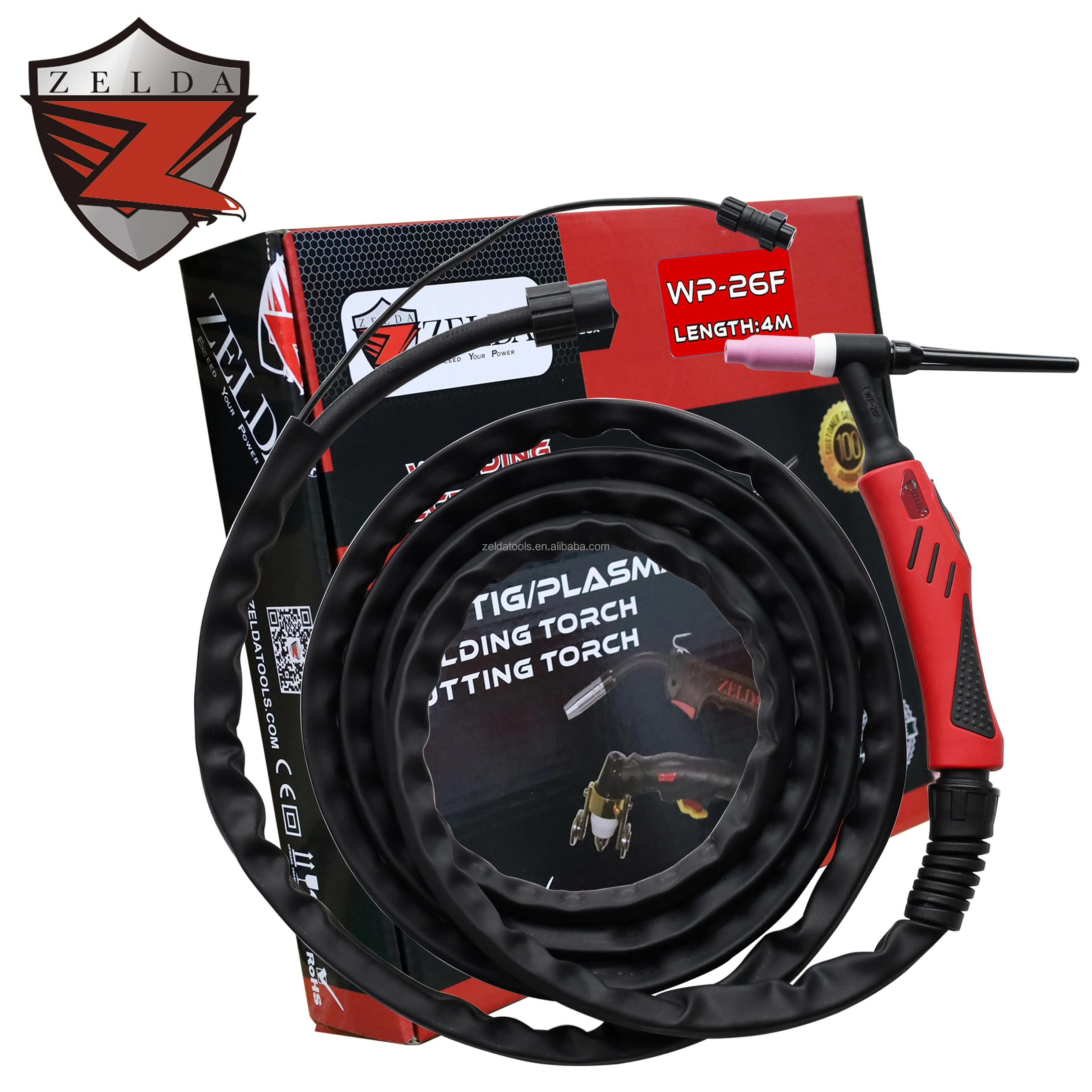 Zelda TIG Torch WP-26 - Superior Argon Welding Accessories