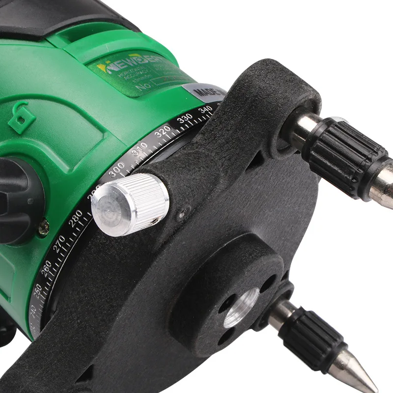 Laser Is Clearly Visible in sunlight 2-line Green Light Level Fan Small Building Laser Infrared Line Projector