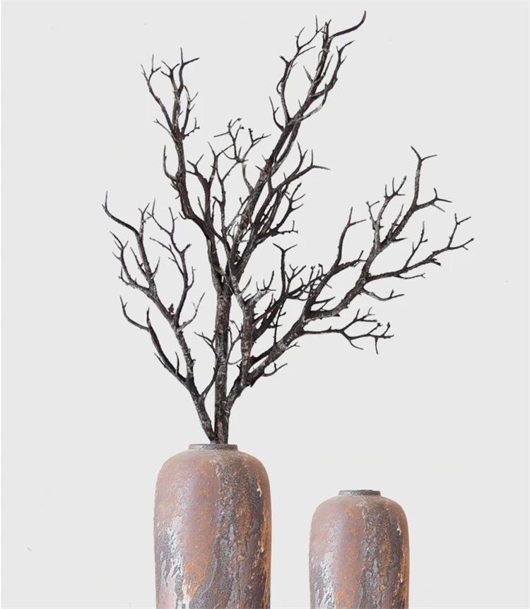 QSLH V805 Home Decoration Artificial Tree Branches Single Real Touch Dried Branches