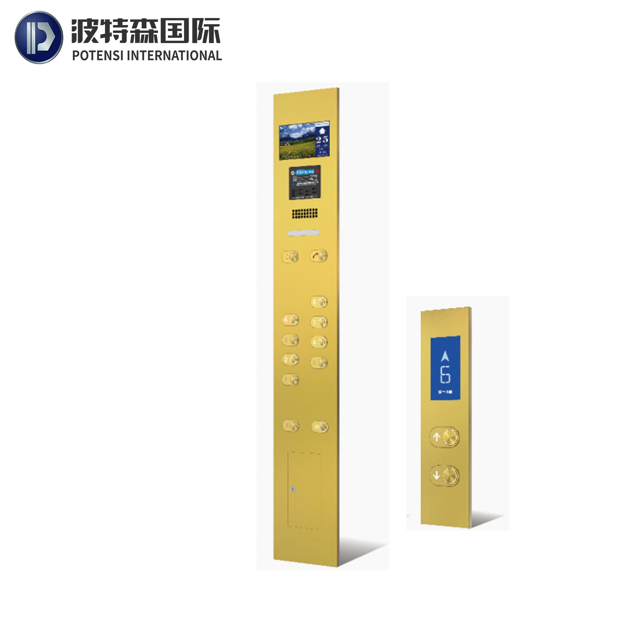 Good Quality Low Price Elevator Touch Screen Lift COP LOP Elevator Spare Parts