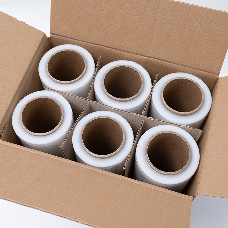 High Quality Competitive Price LLDPE Packaging Strech Film Plastic Wrap Roll PE Pallet Wrapping Stretch Film