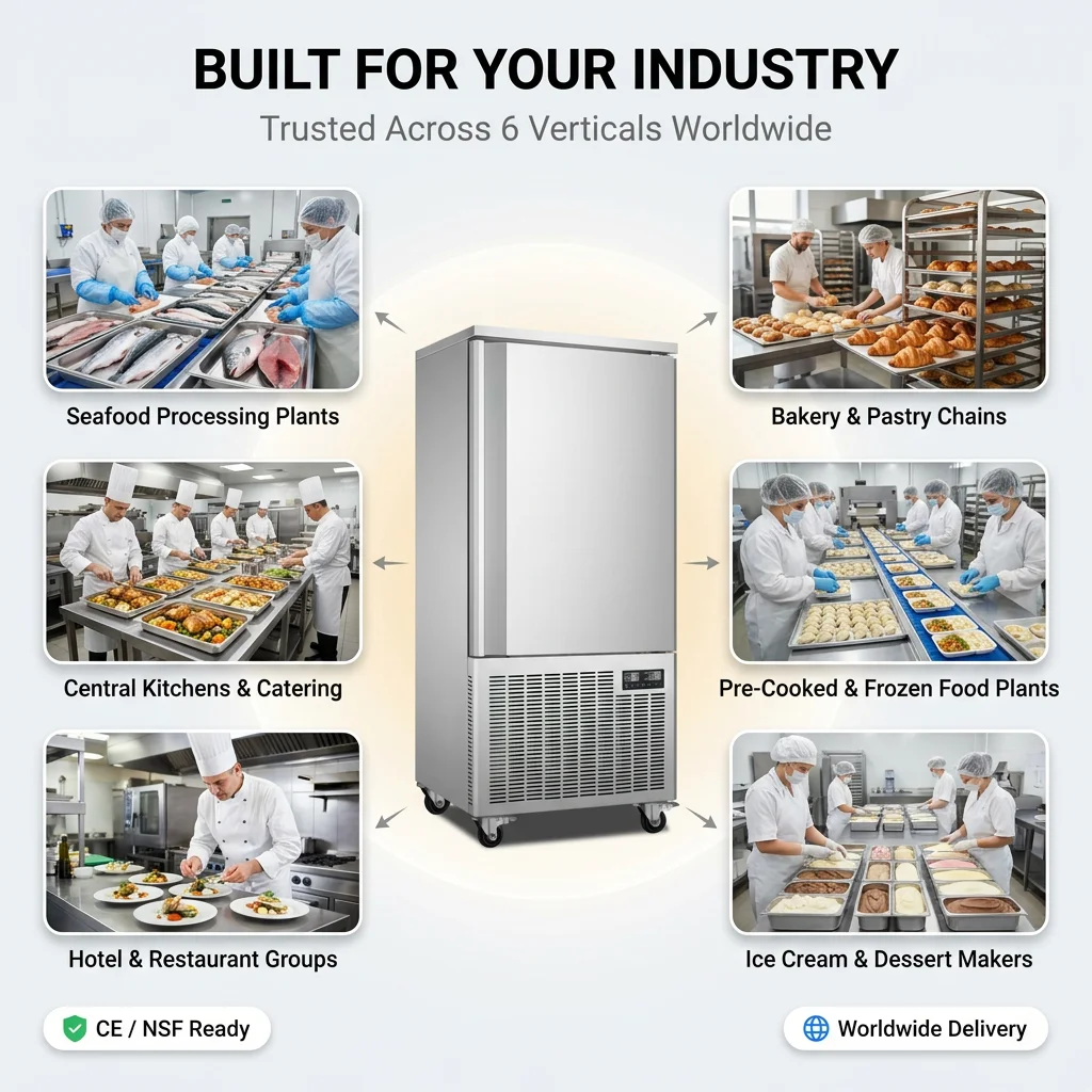 Blast Freezer, 220 V, Stainless Steel - detail 18