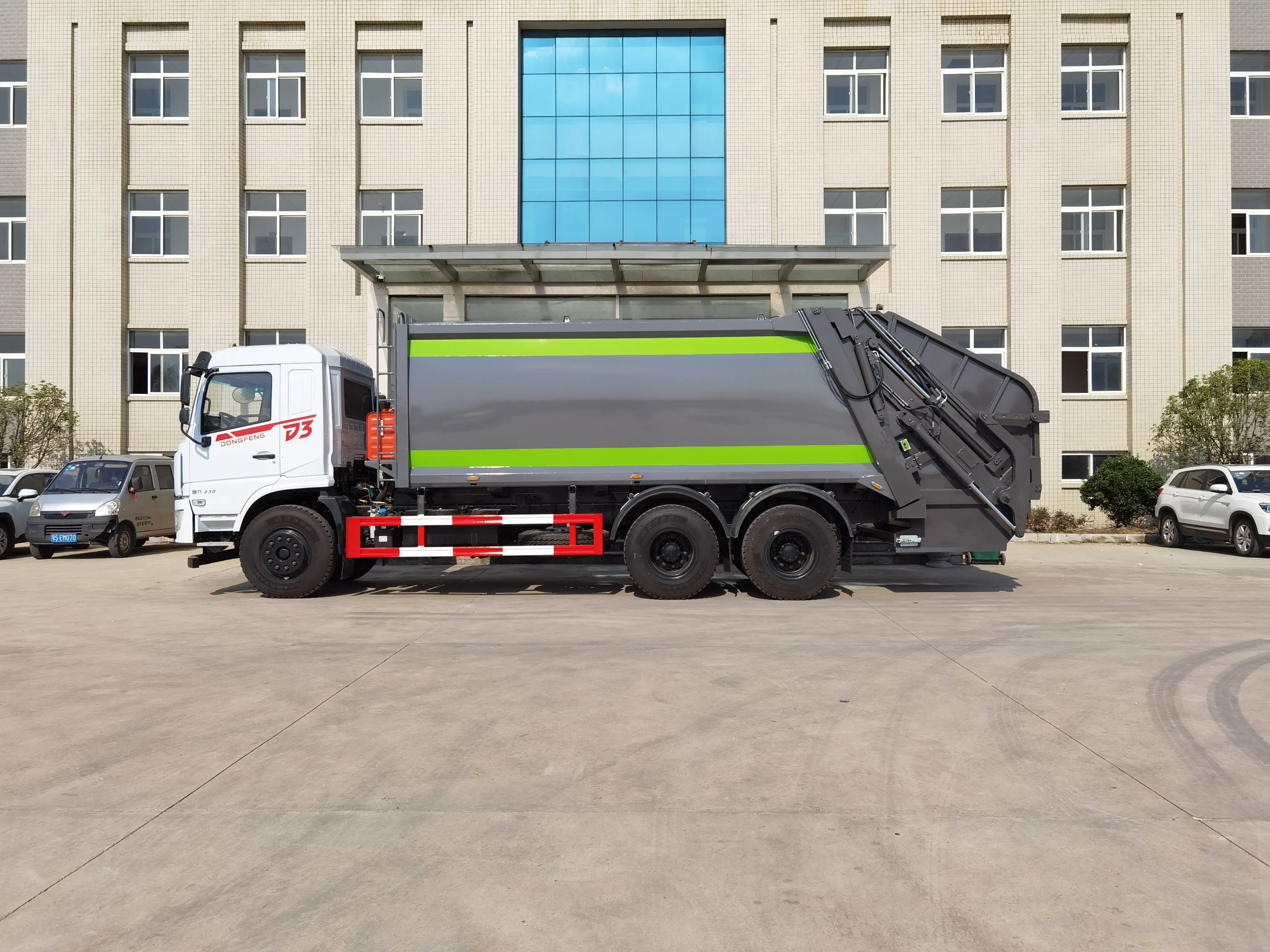 Factory Outlet 19cbm Rubbish Bin Press Garbage Compactor Trash Compactor Tool Manual Trash Compactor Roadcleaner