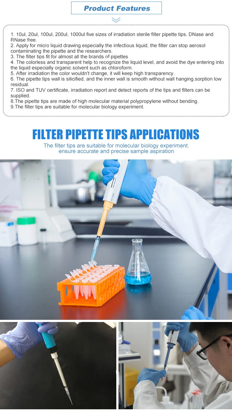 10ul ul 50ul 100ul 0ul 1000ul 1250ul 5ml 10ml Disposable Lab Pipette Tips With Filter Buy 10ul Filter Pipette Tips Lab Pipette Tips With Filter Micro Pipette Tips Product On Alibaba Com