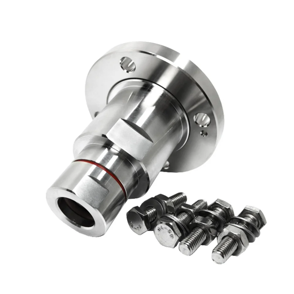 Bộ chuyển đổi đầu nối đồng trục RF dạng bảng gắn mặt bích EIA loại IF70, kích thước 1-5/8, do nhà máy cung cấp, sẵn hàng