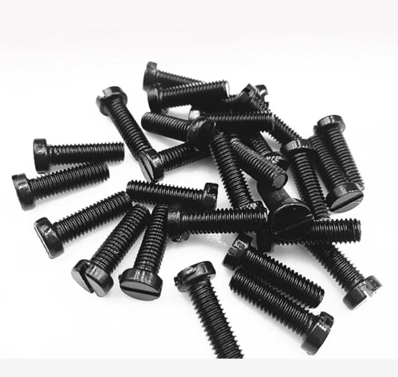Black Nylon Machine Screw,Binding Phillipsslotted