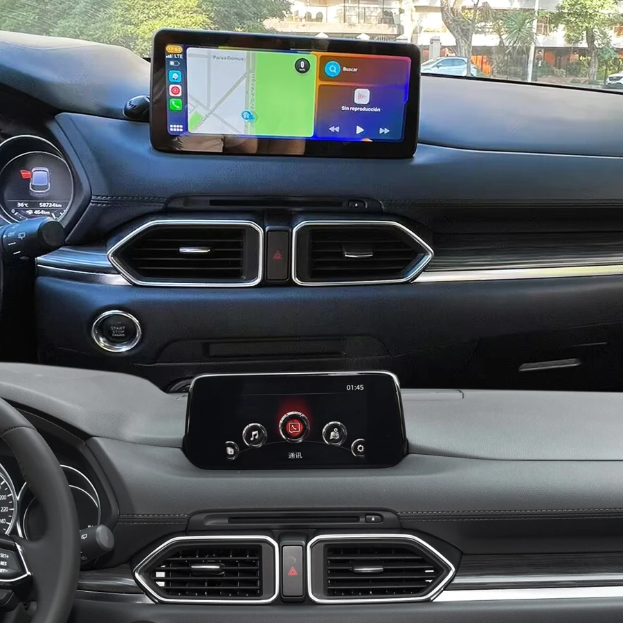 マーオ画面 Mazda CX-5 2017-2019 Android 13 Multimedia Player with CarPlay