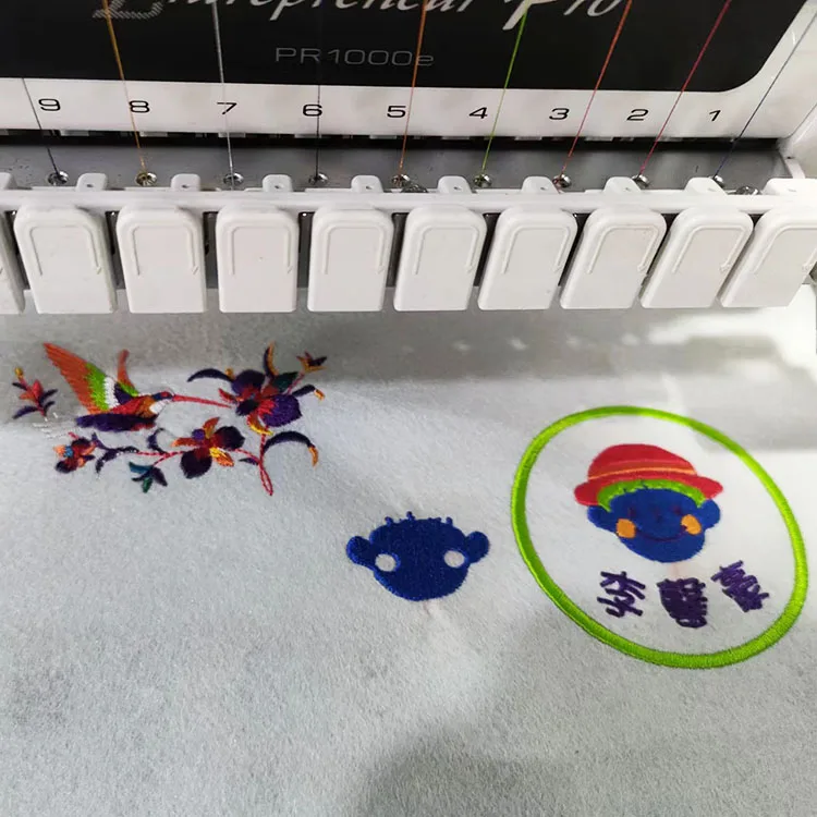 BrothAr 1000e Embroidery Machine Industrial Application Single Head Ten Needles Multi-function